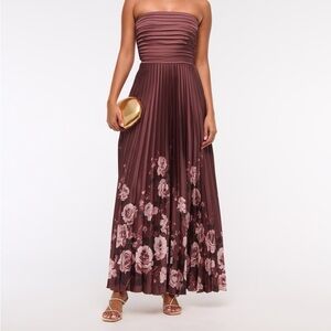 The A&F Giselle Strapless Drama Maxi Dress